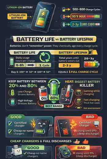 How to Keep Your Smartphone Battery Healthy & Extend Lifespan (2026)
