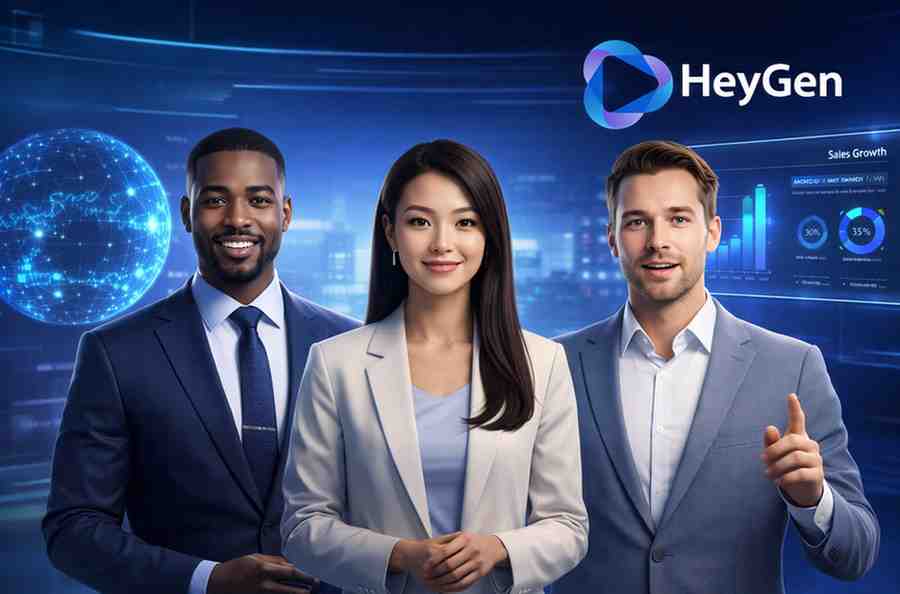 OpenAI Sora Shutdown? 8 Best AI Video Generator Alternatives You Must Try in 2026 HeyGen Avatar IV AI video generator showing realistic AI presenters and avatars for business presentations and marketing videos