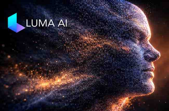 OpenAI Sora Shutdown? 8 Best AI Video Generator Alternatives You Must Try in 2026 Luma Dream Machine Ray 3 AI video generator showing atmospheric realism with particle-based human face and cinematic lighting effects