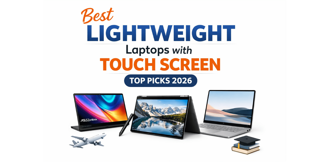 Best Lightweight Laptop with Touch Screen (2026 Top Picks)