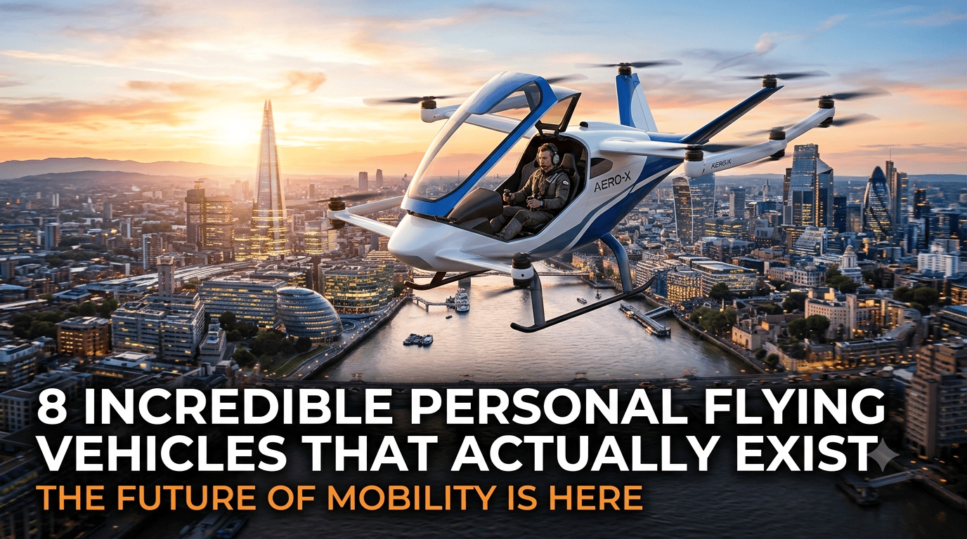 Incredible Personal Flying Vehicles That Actually Exist