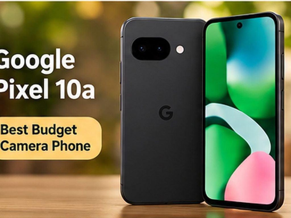 Best Android Phone With Good Camera and Storage (2026 Guide) Google Pixel-style Android phone shown as a budget camera phone